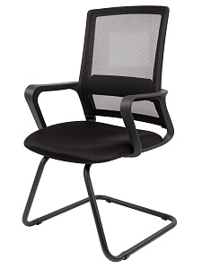 Офисное кресло CHAIRMAN 606 V, ткань/сетка, черный